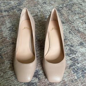 J. Crew Block Heels SZ 8